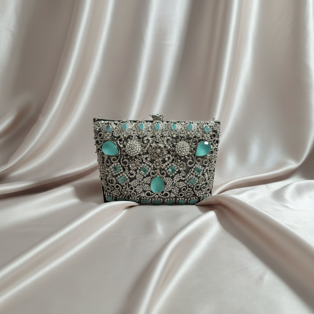 Manjoos Turkish Clutch S(Mint)