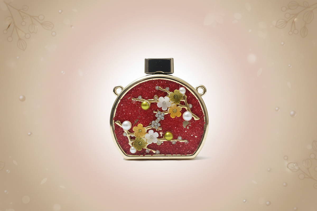 Gul-e-Rana Clutch (Red)