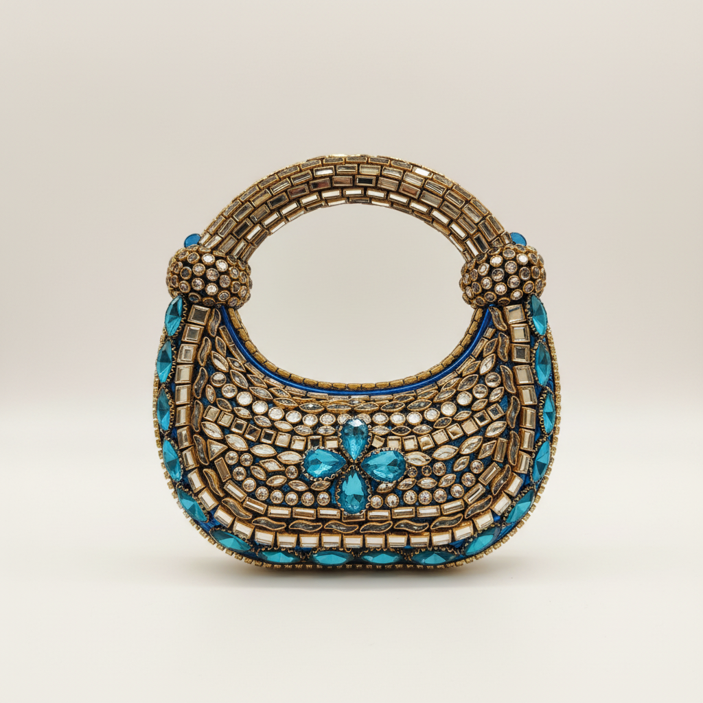 Kundan Neelo Clutch