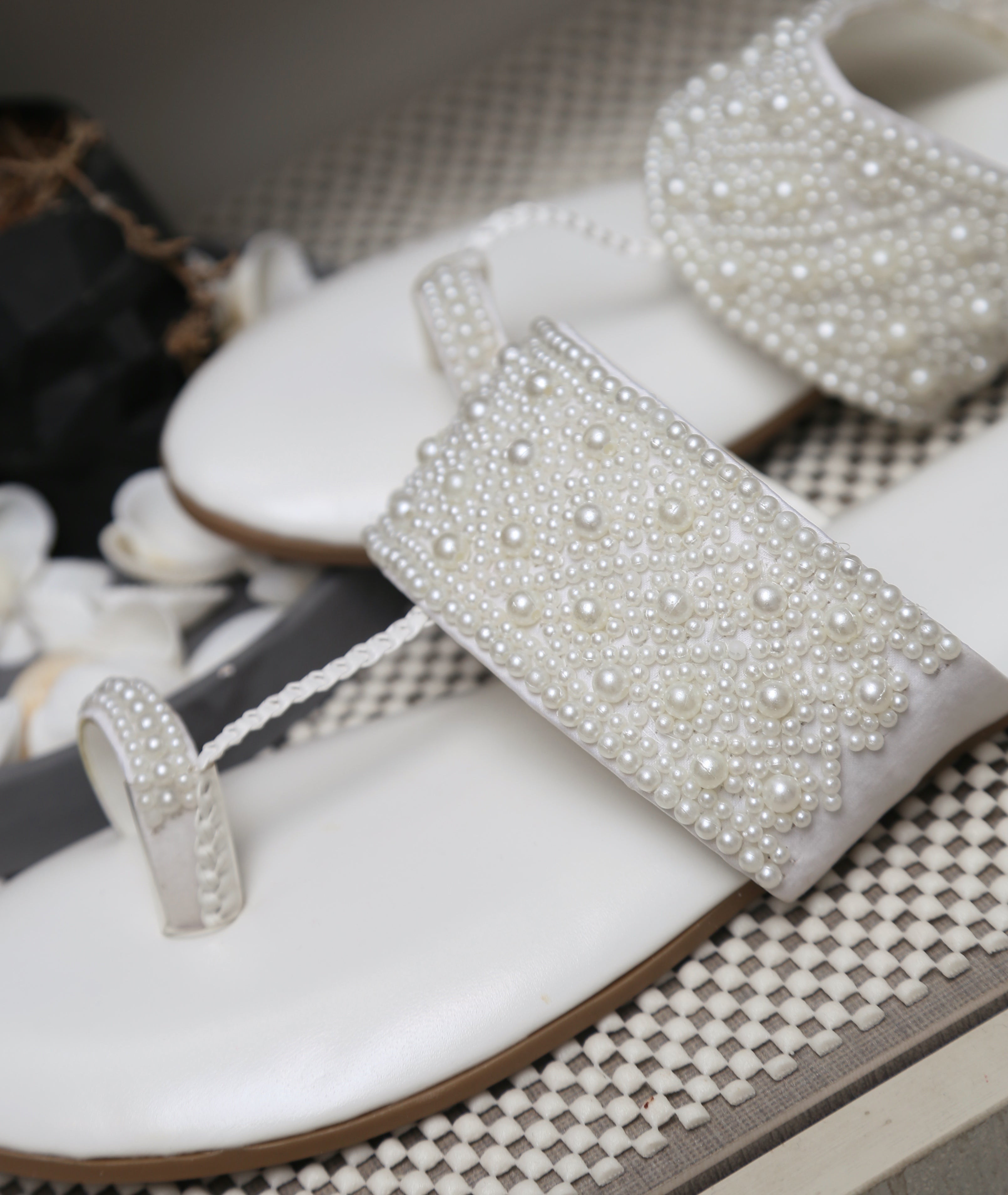 White Pearl Kolhapuri