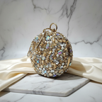 Party Clutch (Ivory Gold)