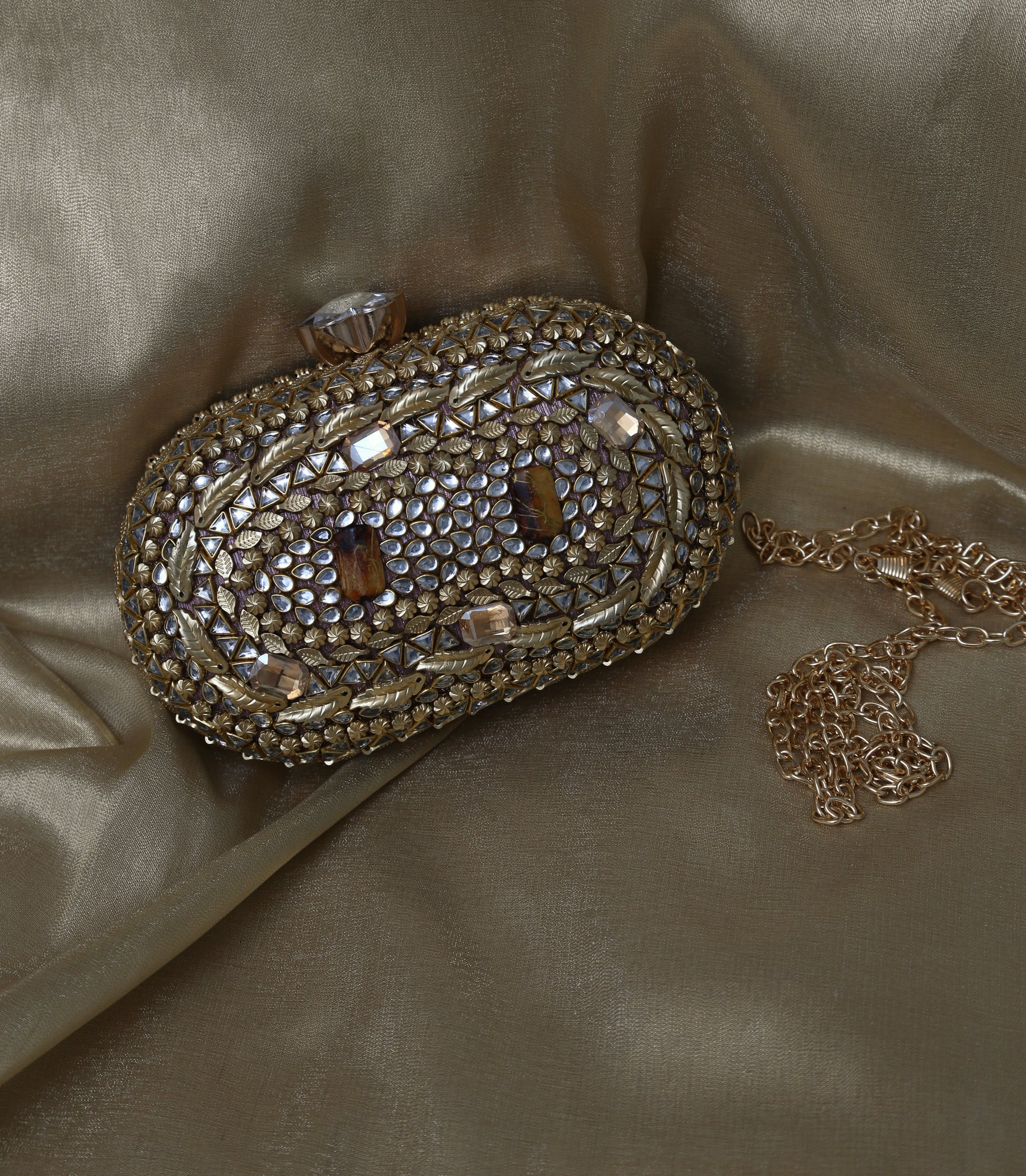 Gold Frost Clutch