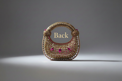 Kundan Gulabo Clutch