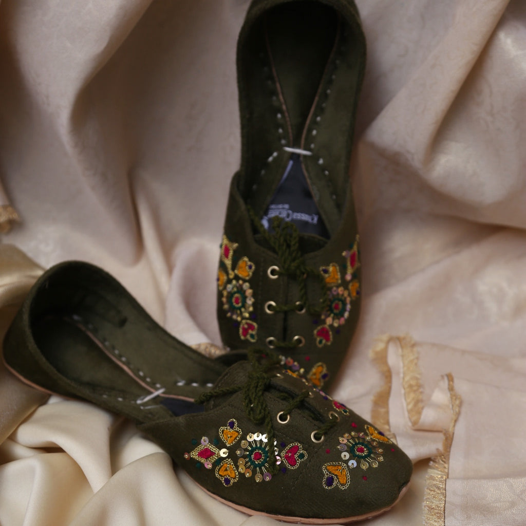 Brogues Olive