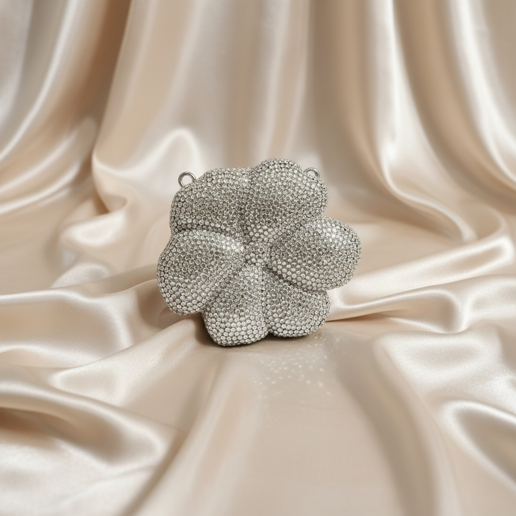 Florina Clutch (Silver)