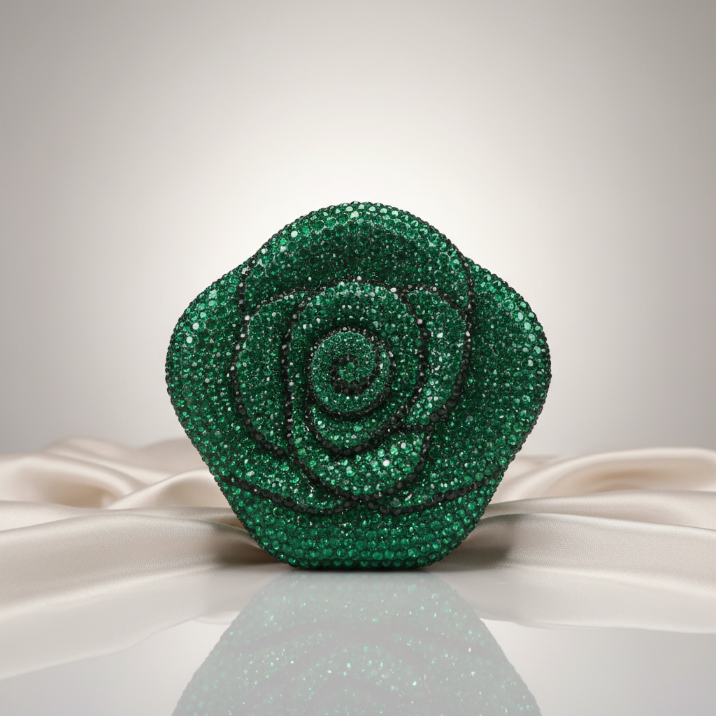 Rosina Clutch (Emerald)