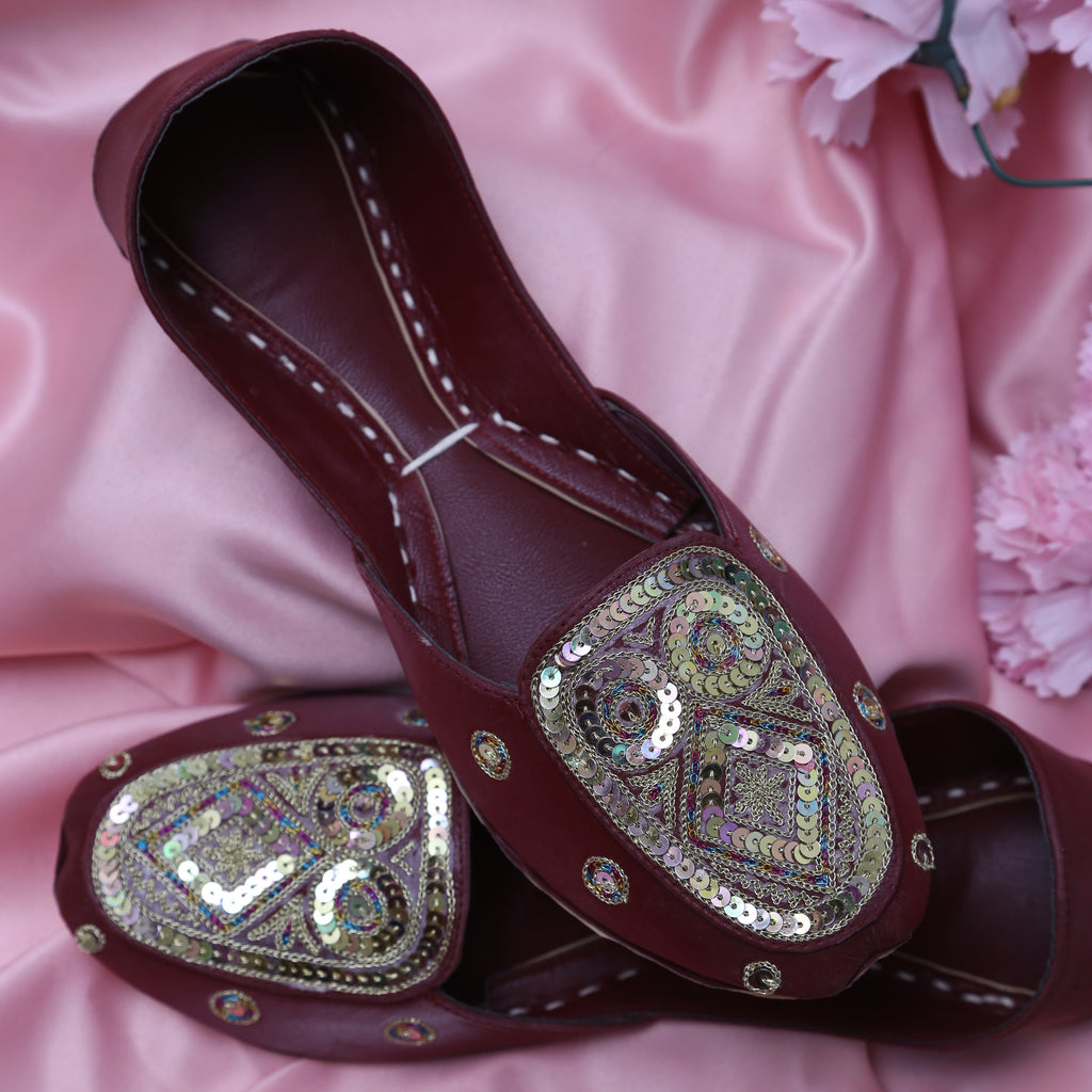 Saba Loafer (Ruby Maroon)