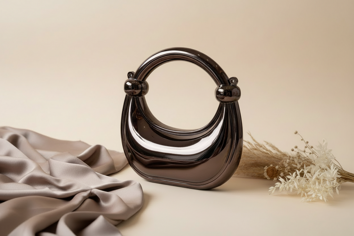 Dazzling Moon Mini Clutch (choco)