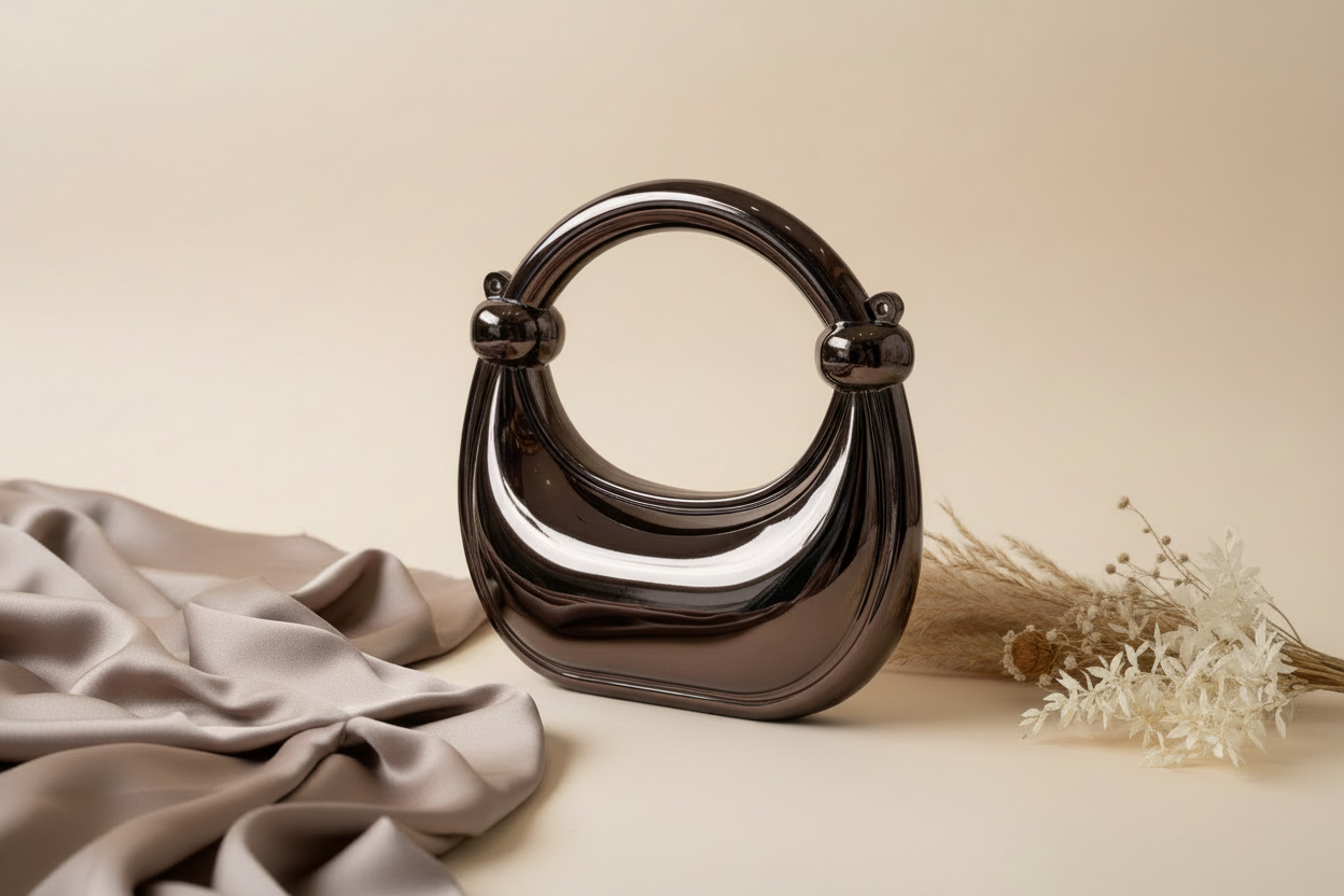 Dazzling Moon Mini Clutch (choco)