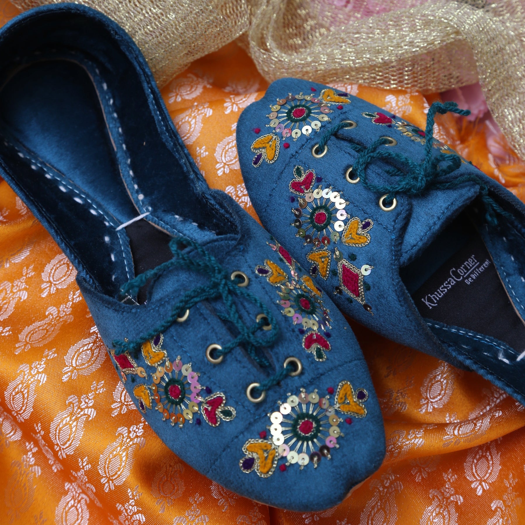 Brogues Peacock