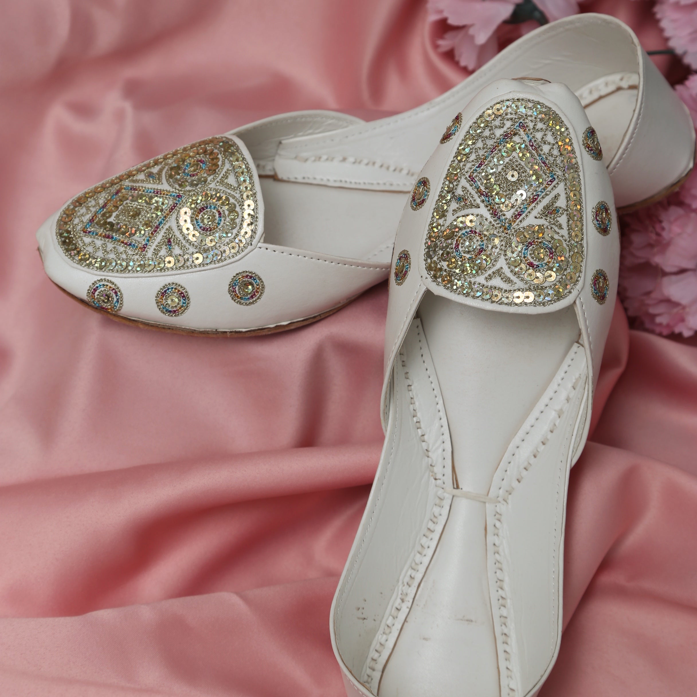 Saba Loafer (Pearl White)