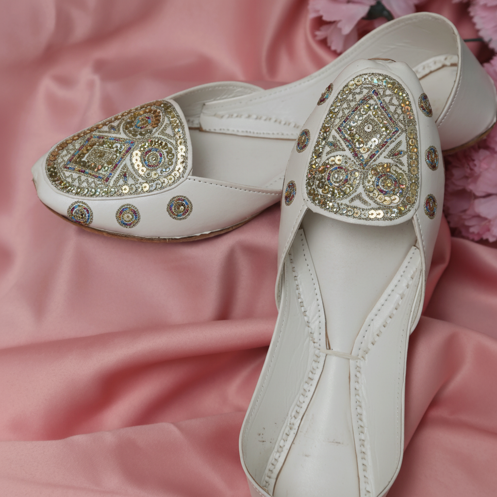 Saba Loafer (Pearl White)