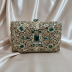 Manjoos Turkish Clutch A(Emerald)