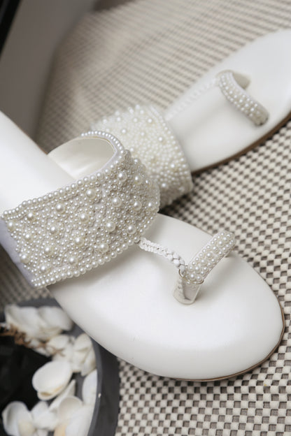 White Pearl Kolhapuri