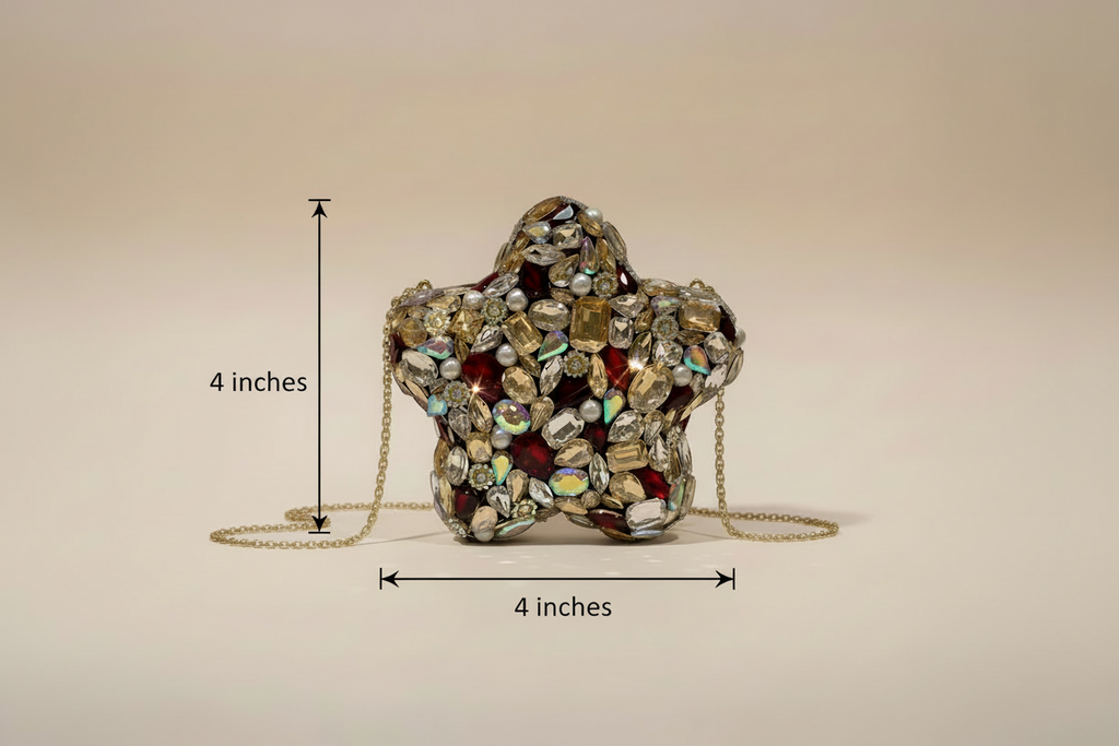 NoorèStar MiniClutch (Maroon)