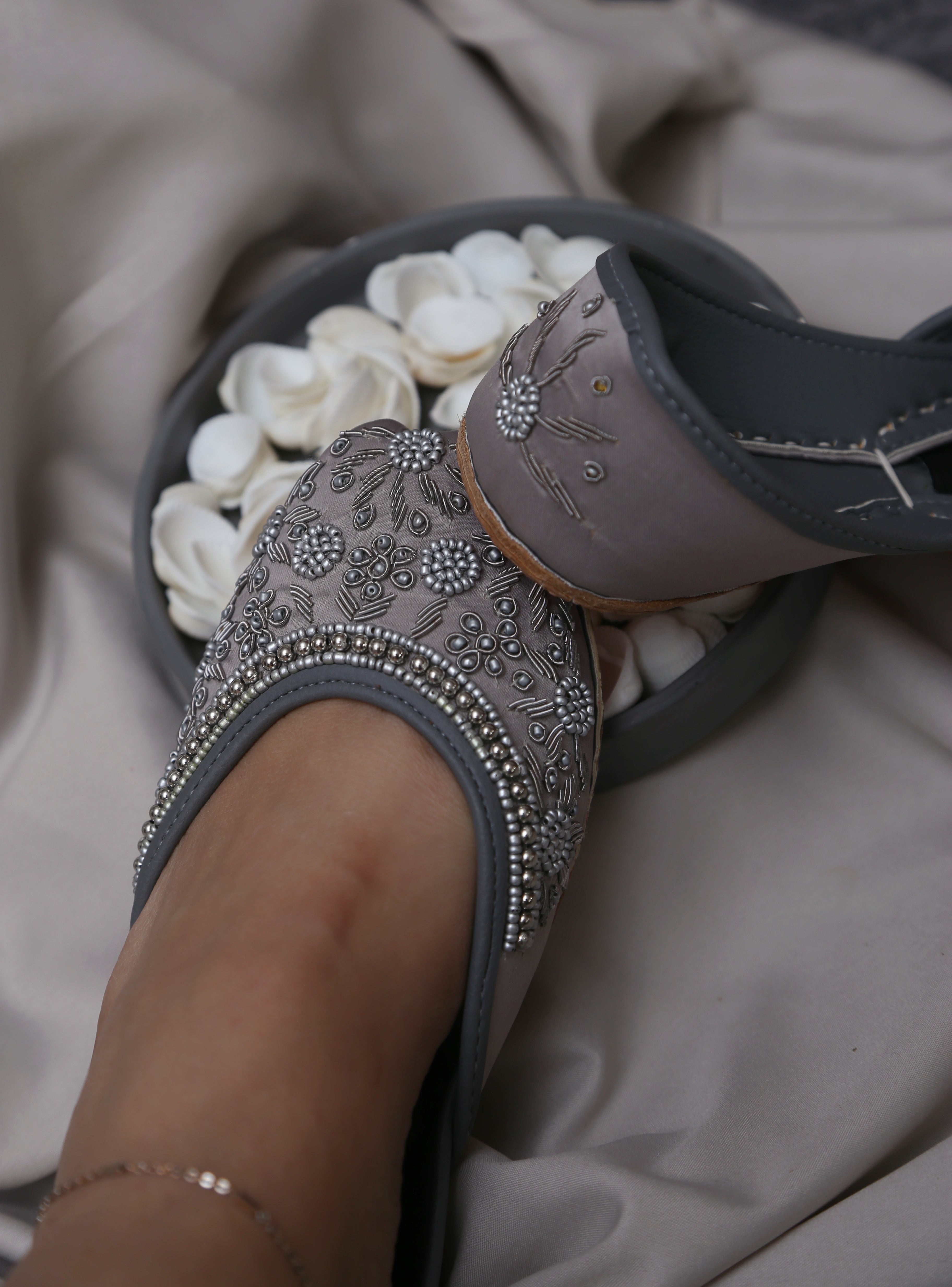 Metallic Grey Forest