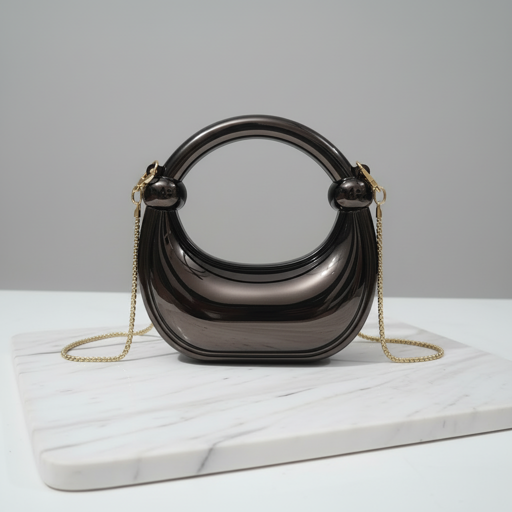 Dazzling Moon Mini Clutch (choco)