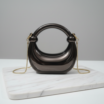 Dazzling Moon Mini Clutch (choco)