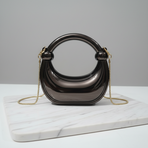 Dazzling Moon Mini Clutch (choco)