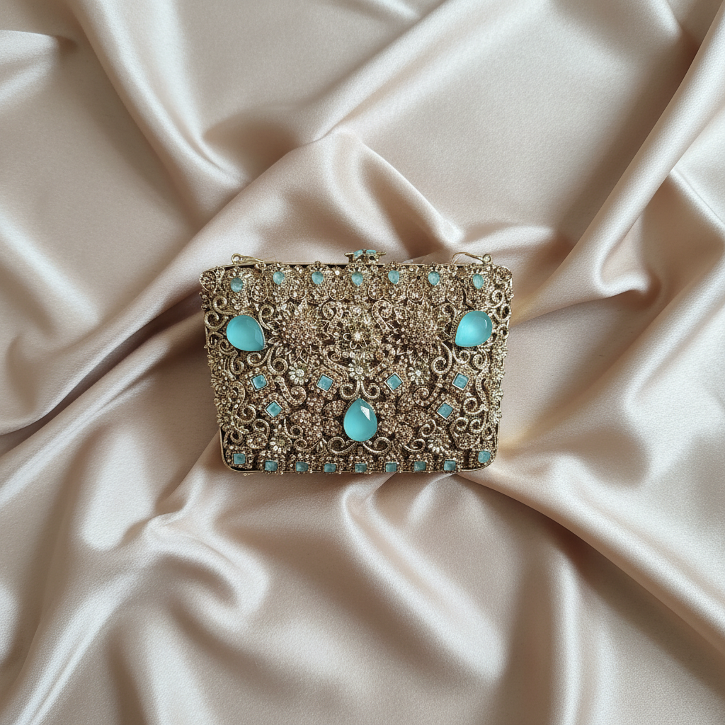 Manjoos Turkish Clutch B(Mint)