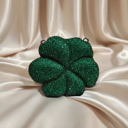 Florina Clutch (Emerald Green)