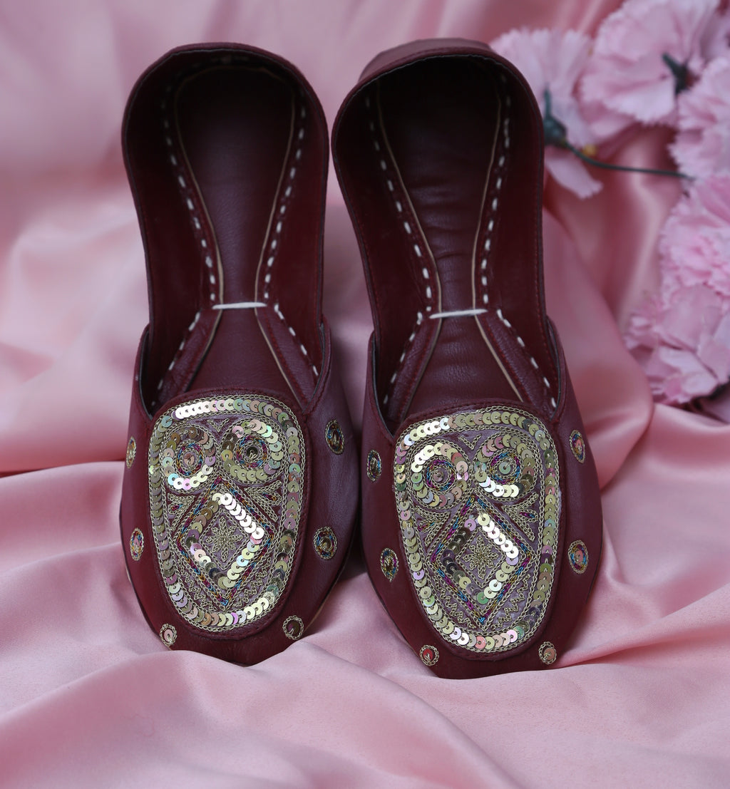 Saba Loafer (Ruby Maroon)