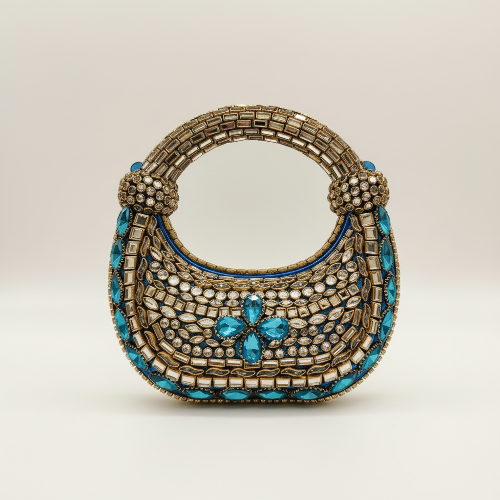 Kundan Neelo Clutch