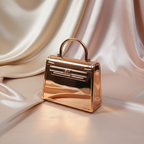 BoxLock Mini Clutch(RoseGold)