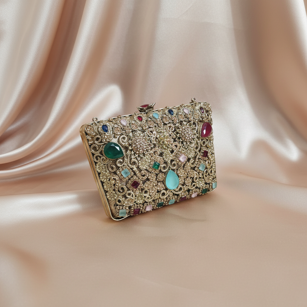 Manjoos Turkish Clutch B(Multi)