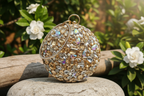 Party Clutch (Ivory Gold)