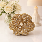 Kundan Flower Clutch (B)