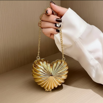 Dazzling Mini bag - Heart