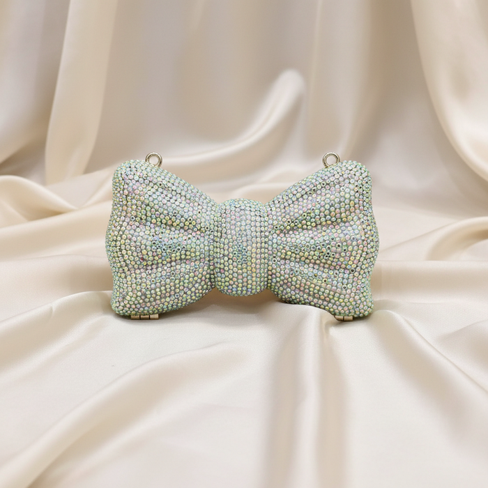 Bowelle Crystal Clutch- Aurora