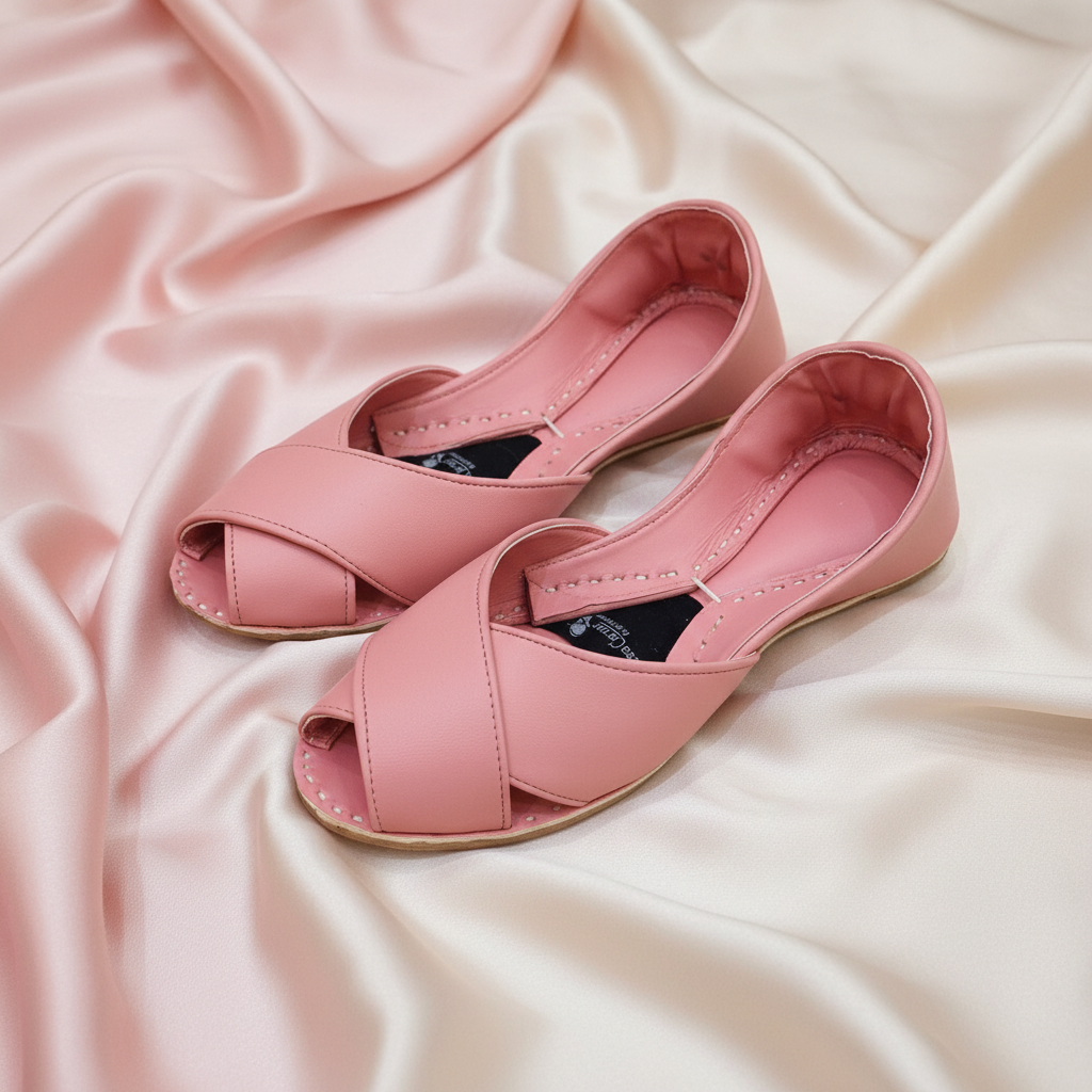 Elegance Peeptoes (Coral Pink)
