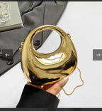 Dazzling Statement Mini Clutch (Gold)