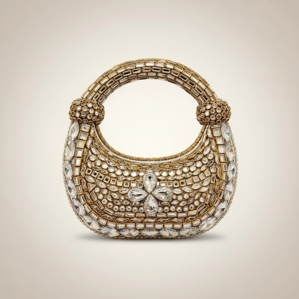Kundan Soona Clutch