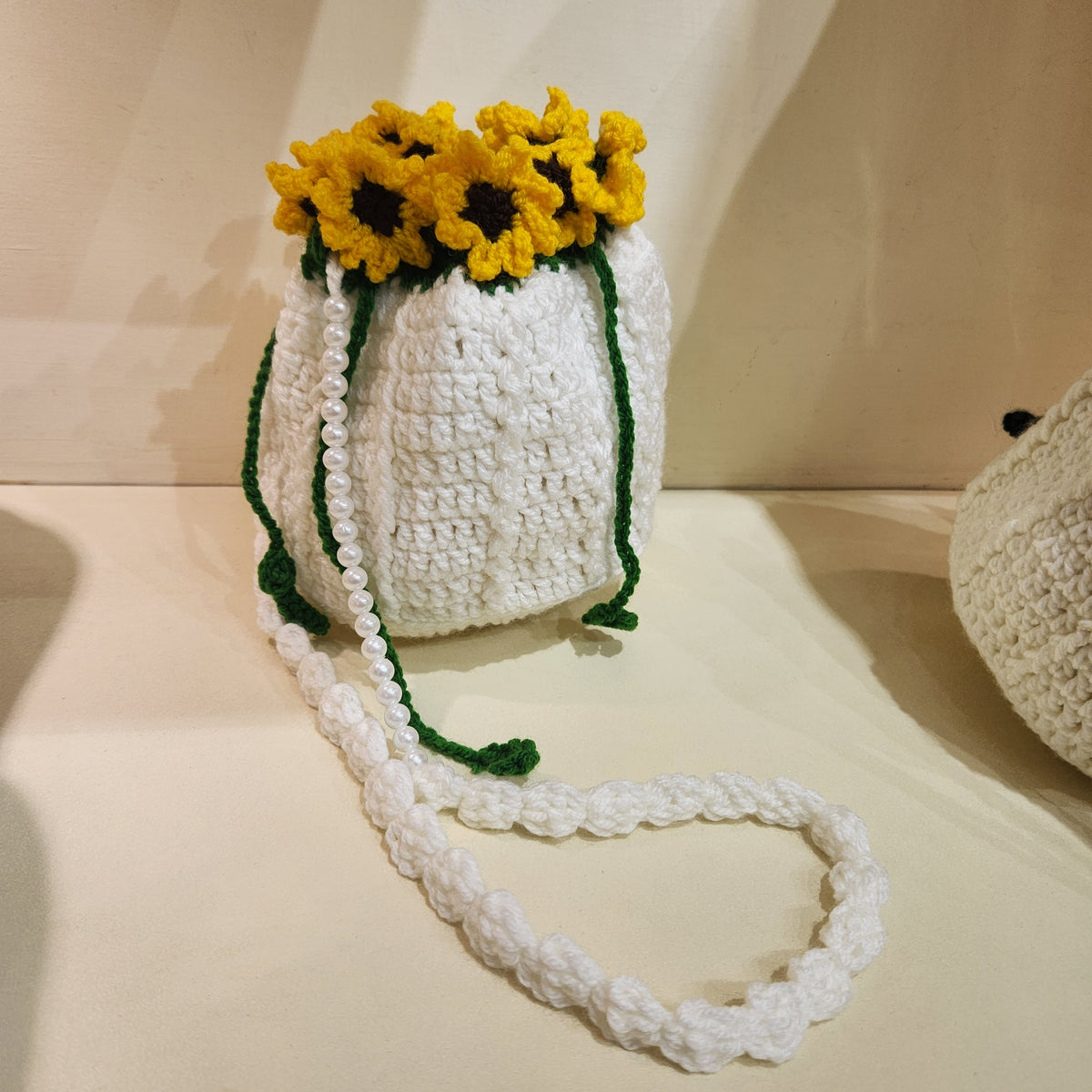 Sunflower Crochet Potli
