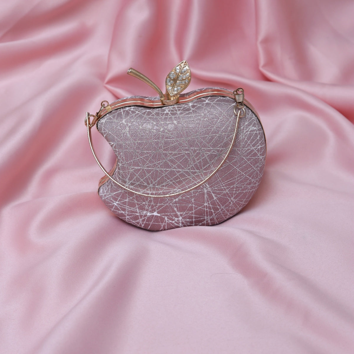 Apple Clutch (Pink)