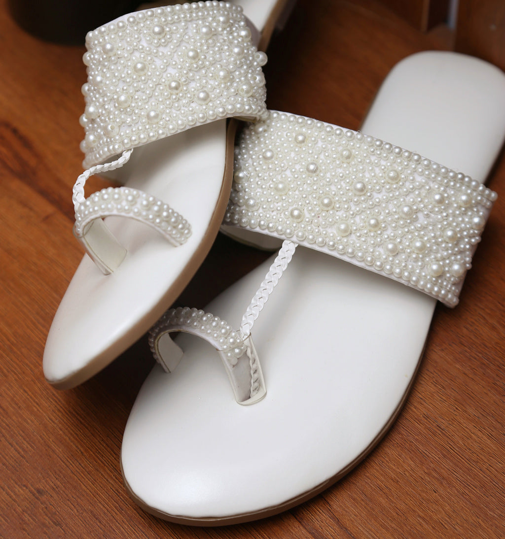 White Pearl Kolhapuri