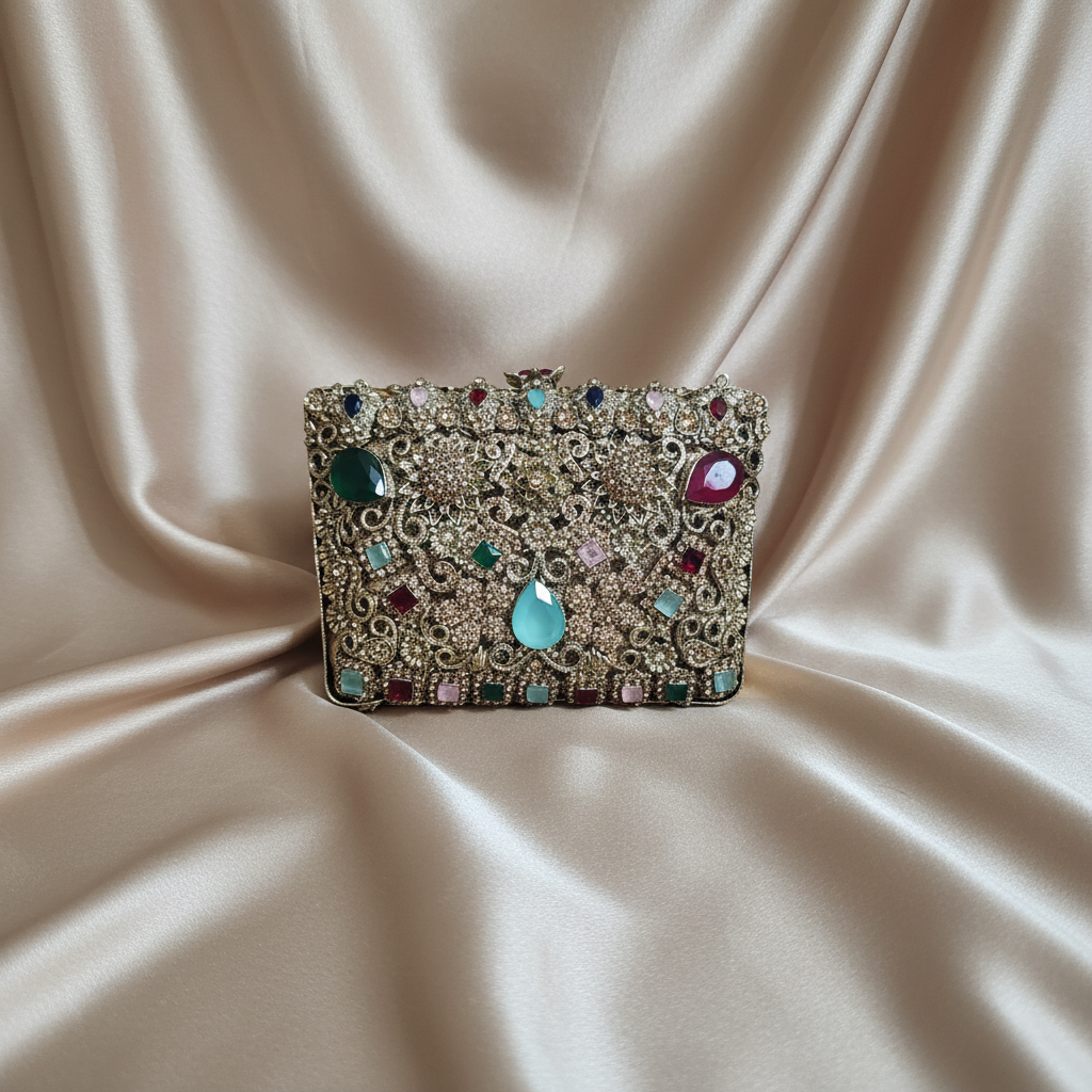 Manjoos Turkish Clutch B(Multi)