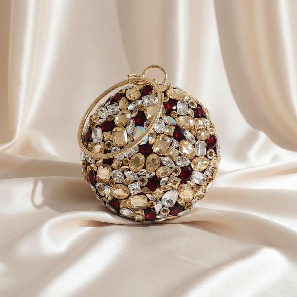 Party Clutch (Maroon)