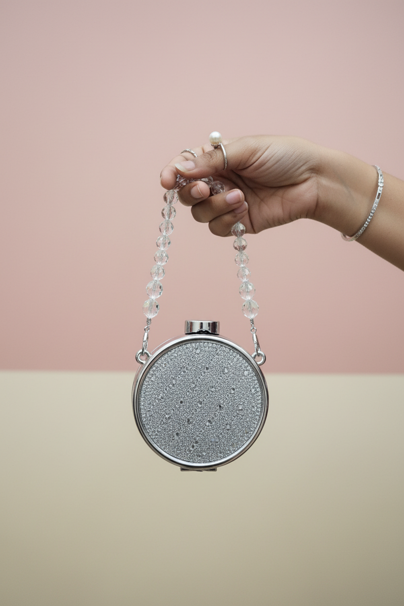 Hoor Clutch (Silver)