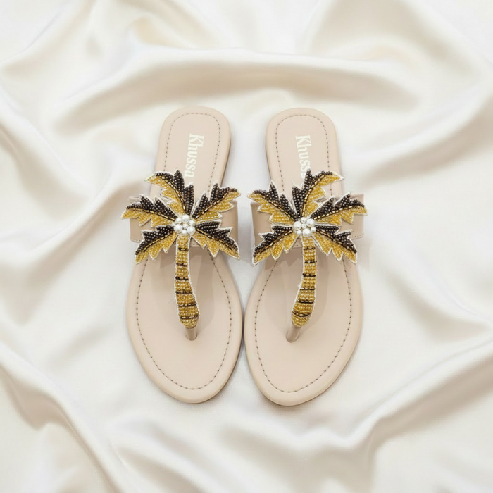 Coconut Chappal(Gold)