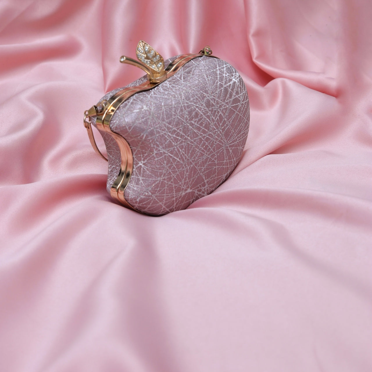Apple Clutch (Pink)