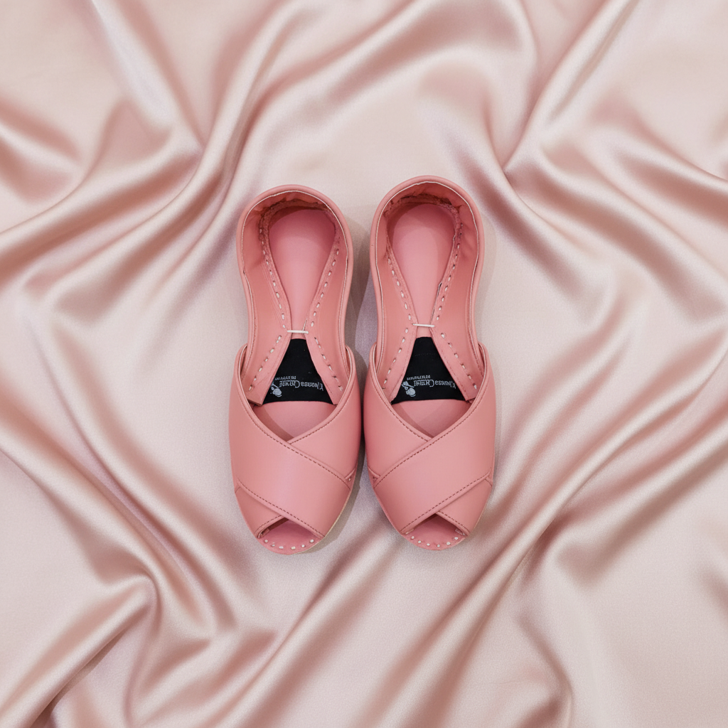 Elegance Peeptoes (Coral Pink)