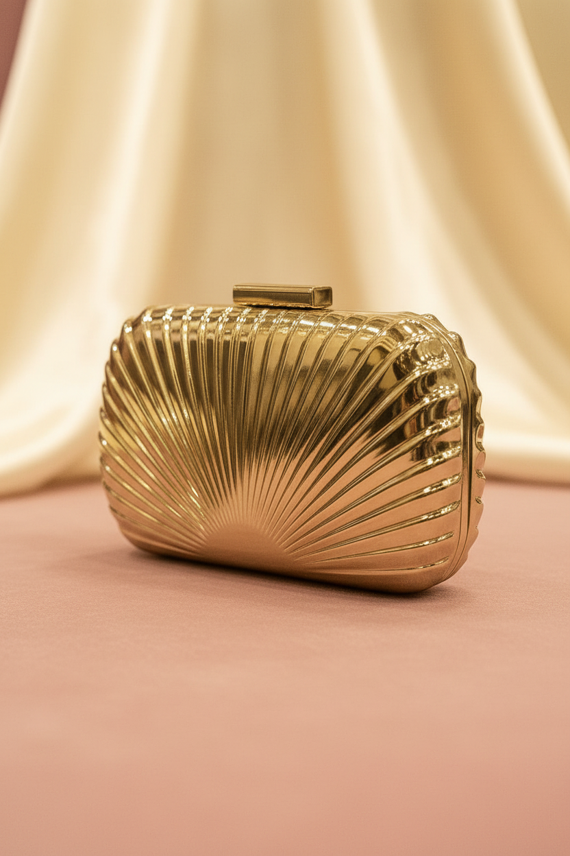 Metal Grace Clutch(B)