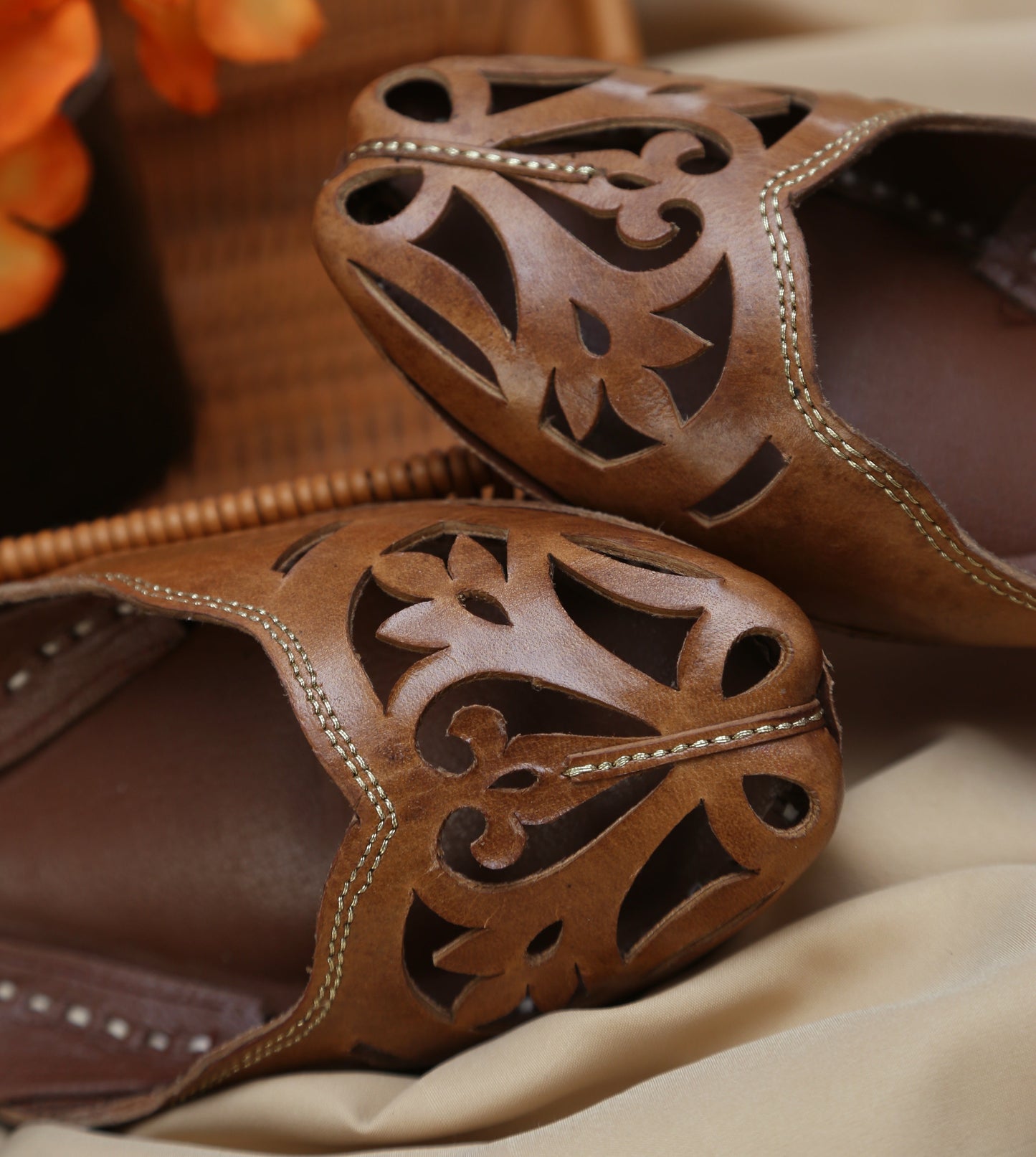 Kalamkar - Tan Brown