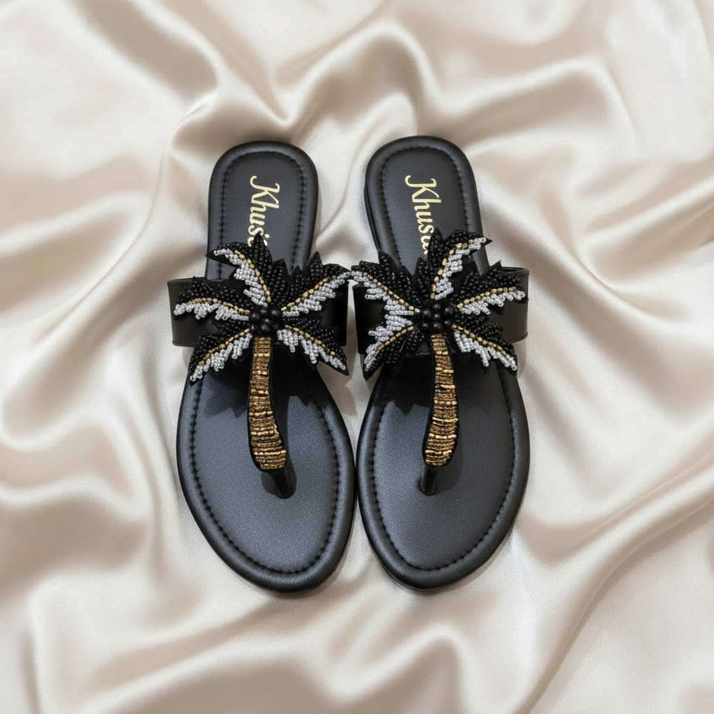 Coconut Chappal(Black)