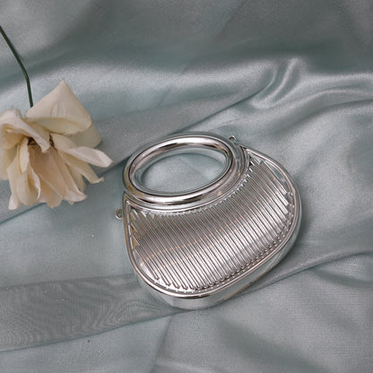 Bucket Mini Bag - Silver
