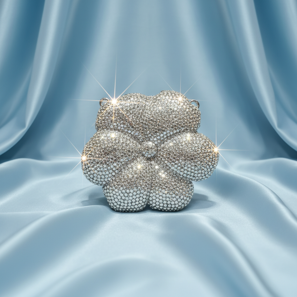 Florina Clutch (Silver)